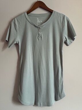 GAP The Bowery Henley Shirt T-Shirt Size Small